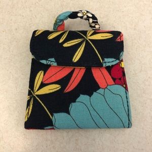 Vera Bradley mini double mirror compact